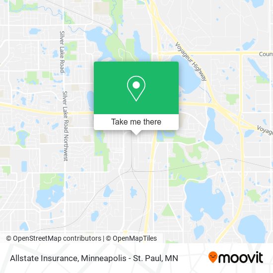Allstate Insurance map