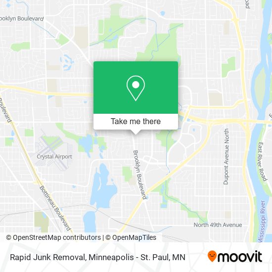 Mapa de Rapid Junk Removal