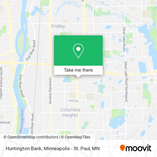 Huntington Bank map