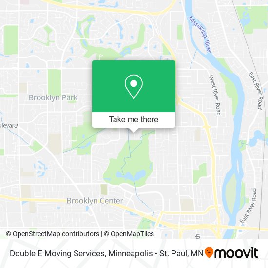 Double E Moving Services map