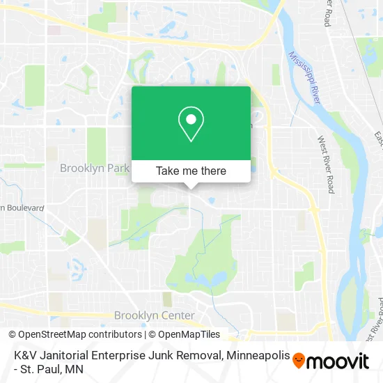 K&V Janitorial Enterprise Junk Removal map
