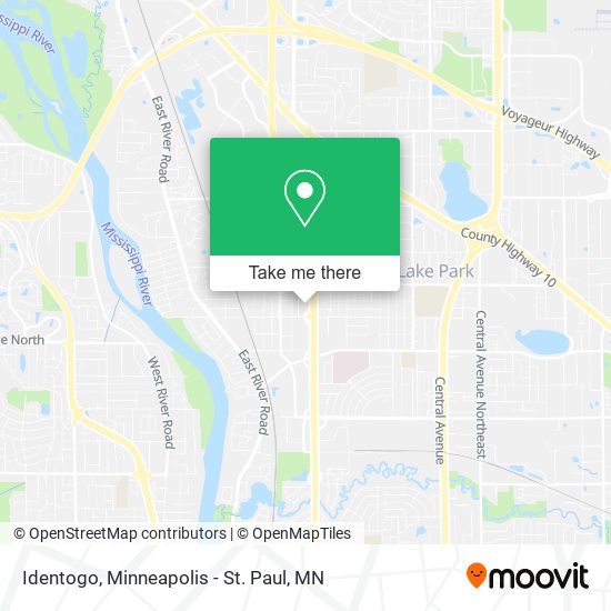 Identogo map