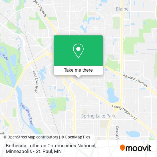 Bethesda Lutheran Communities National map