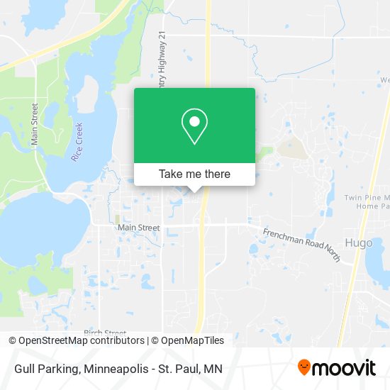 Gull Parking map
