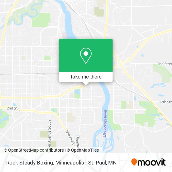 Rock Steady Boxing map