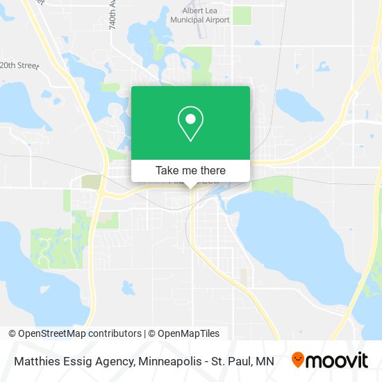 Matthies Essig Agency map