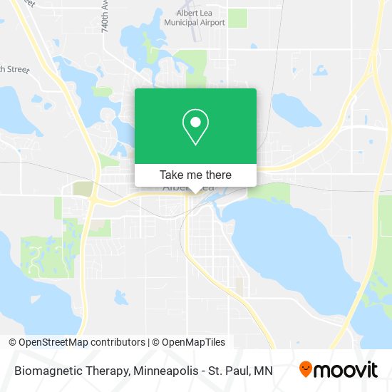Mapa de Biomagnetic Therapy