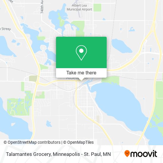 Mapa de Talamantes Grocery