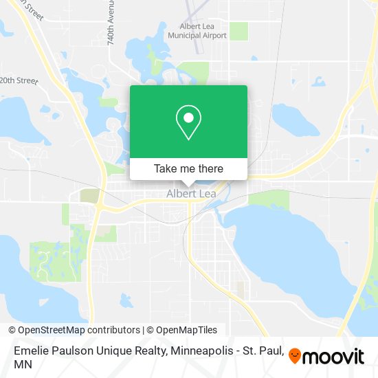 Mapa de Emelie Paulson Unique Realty