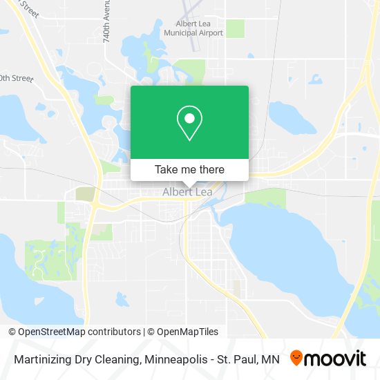 Mapa de Martinizing Dry Cleaning