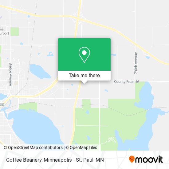 Coffee Beanery map