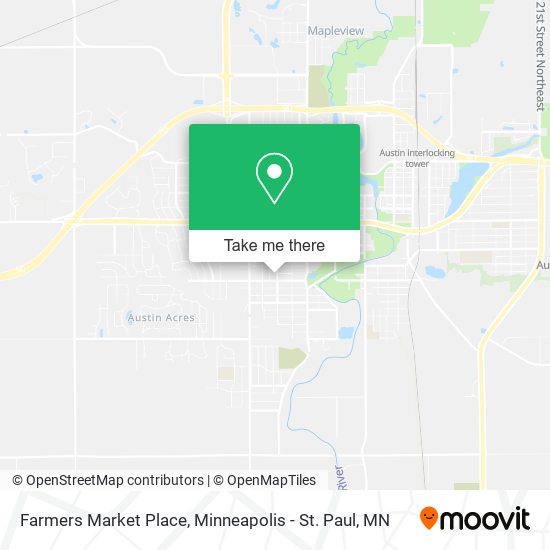 Farmers Market Place map