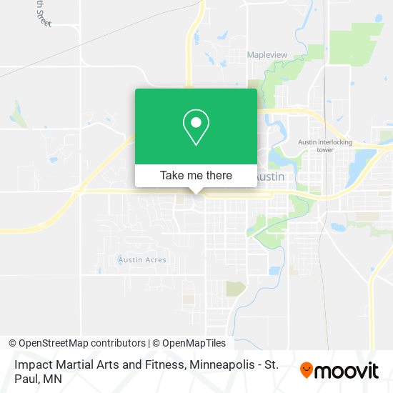 Mapa de Impact Martial Arts and Fitness