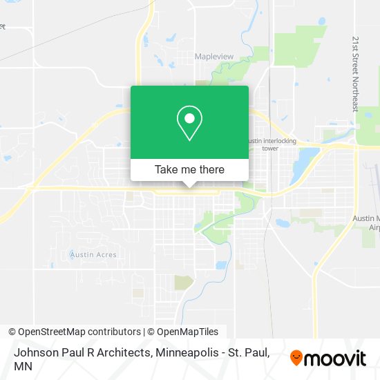 Mapa de Johnson Paul R Architects