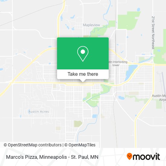 Marco's Pizza map