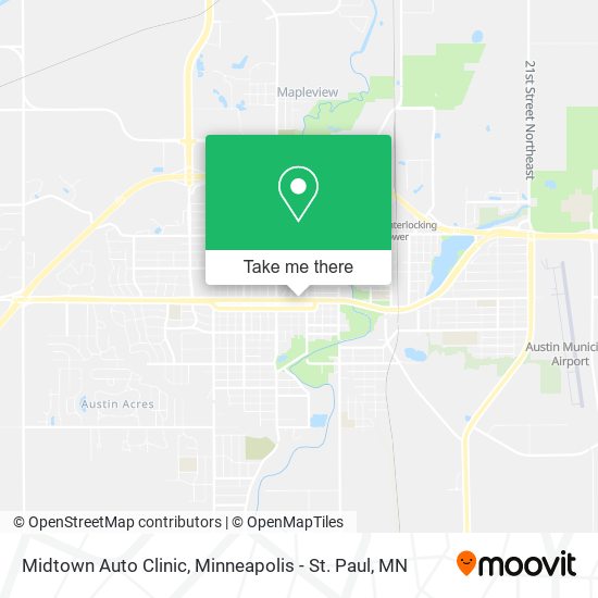 Midtown Auto Clinic map