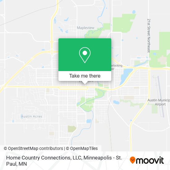 Mapa de Home Country Connections, LLC