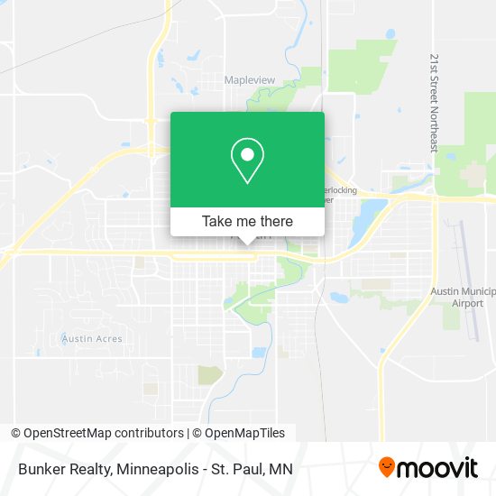 Bunker Realty map