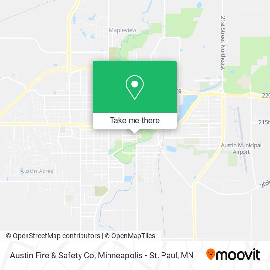 Austin Fire & Safety Co map