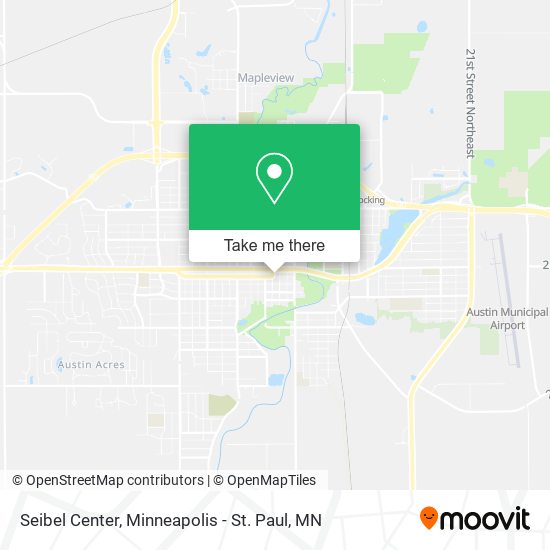 Seibel Center map