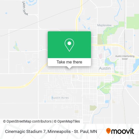 Mapa de Cinemagic Stadium 7