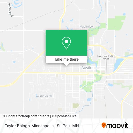 Mapa de Taylor Balogh