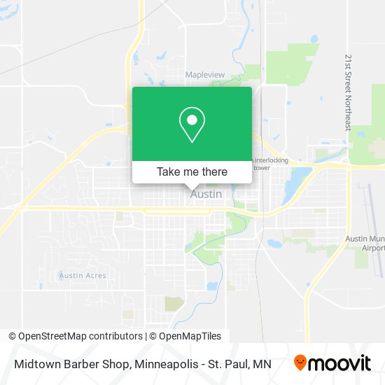Midtown Barber Shop map
