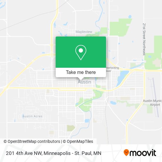 201 4th Ave NW map