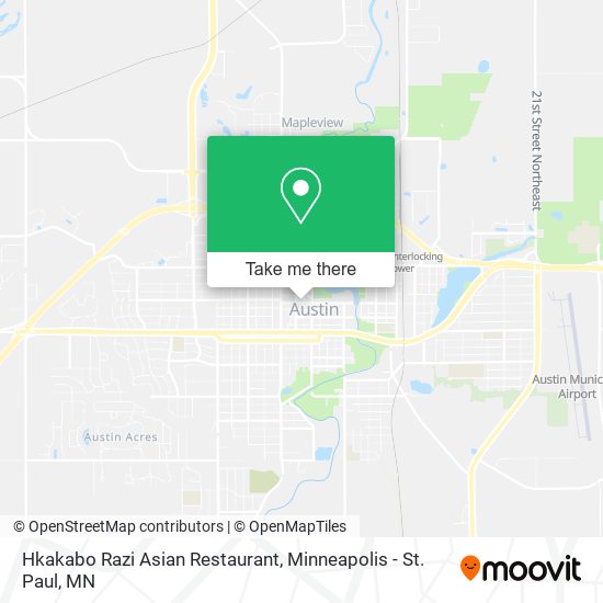 Hkakabo Razi Asian Restaurant map