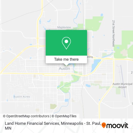 Land Home Financial Services map