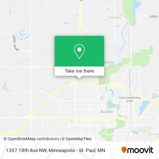 Mapa de 1307 18th Ave NW