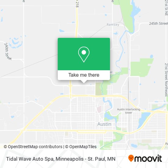 Mapa de Tidal Wave Auto Spa