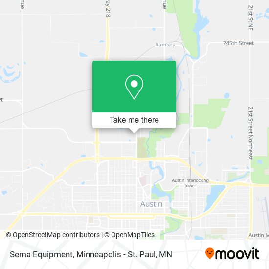 Sema Equipment map