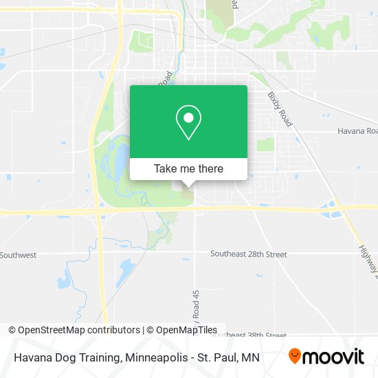Mapa de Havana Dog Training