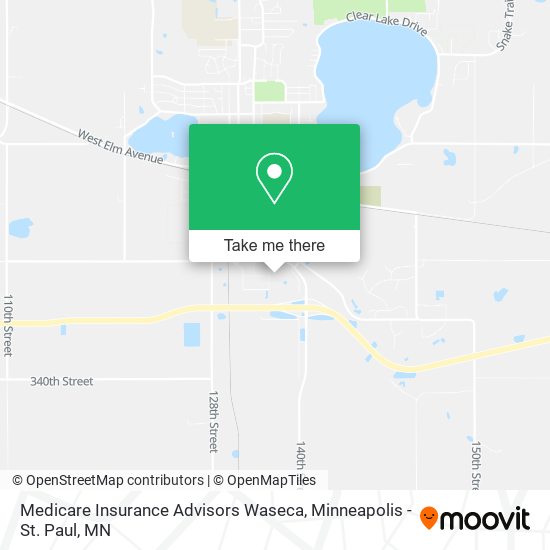 Medicare Insurance Advisors Waseca map