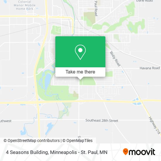 4 Seasons Building map