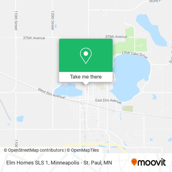 Elm Homes SLS 1 map