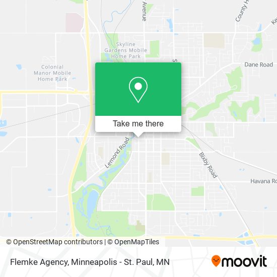 Flemke Agency map