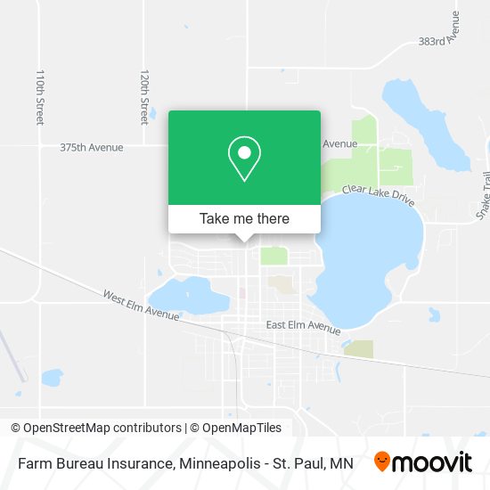 Mapa de Farm Bureau Insurance