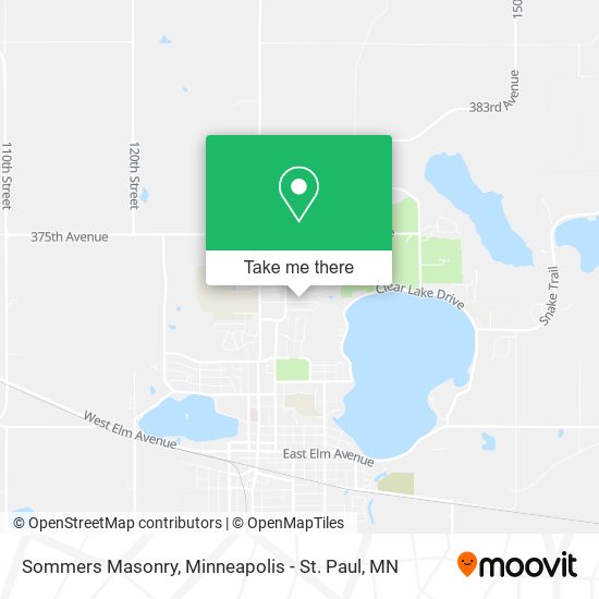 Sommers Masonry map