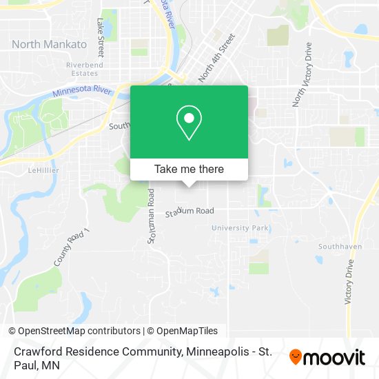 Mapa de Crawford Residence Community