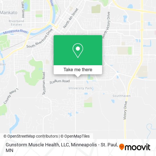 Mapa de Gunstorm Muscle Health, LLC