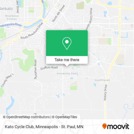 Kato Cycle Club map