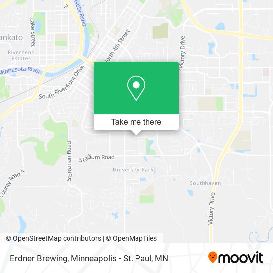 Erdner Brewing map