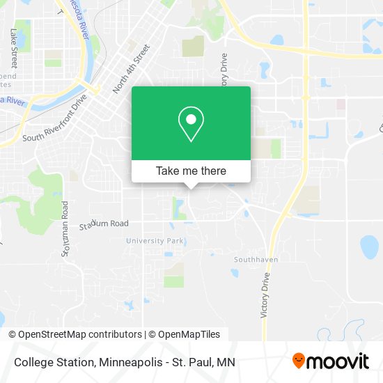 College Station map