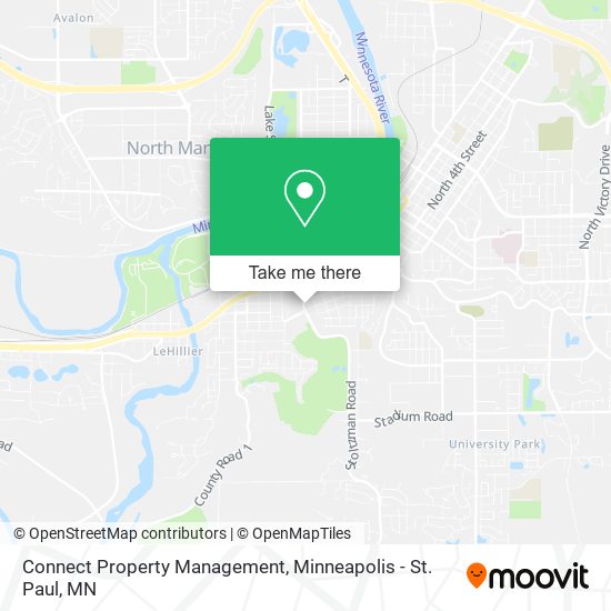 Mapa de Connect Property Management