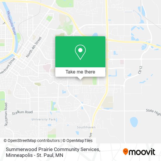 Summerwood Prairie Community Services map