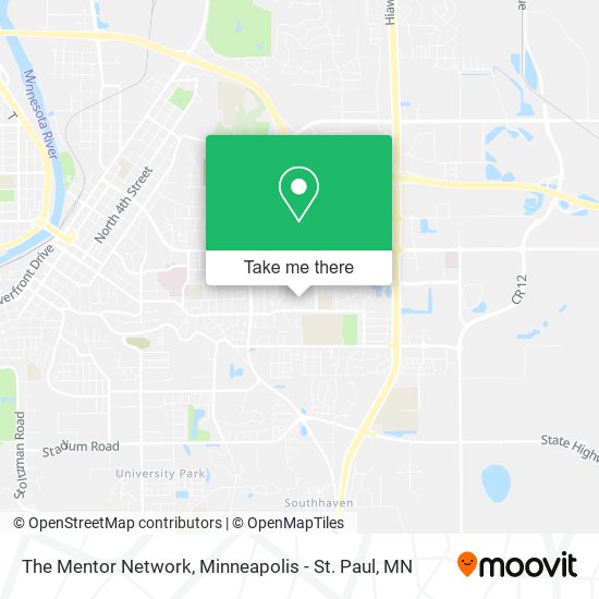 Mapa de The Mentor Network