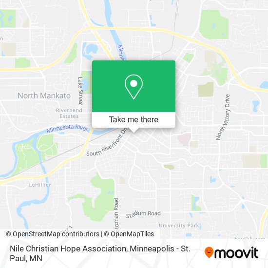 Nile Christian Hope Association map