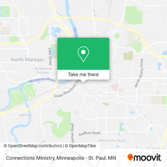 Connections Ministry map
